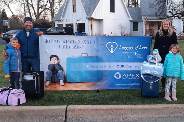 Apex CPAs & Consultants Raise Over $50,679 in Eighth Annual Luggage of Love Campaign Benefitting CASA Kane County